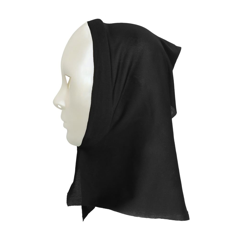 boland-pantomime-maske-mit-haube-wei-vollmaske image 4