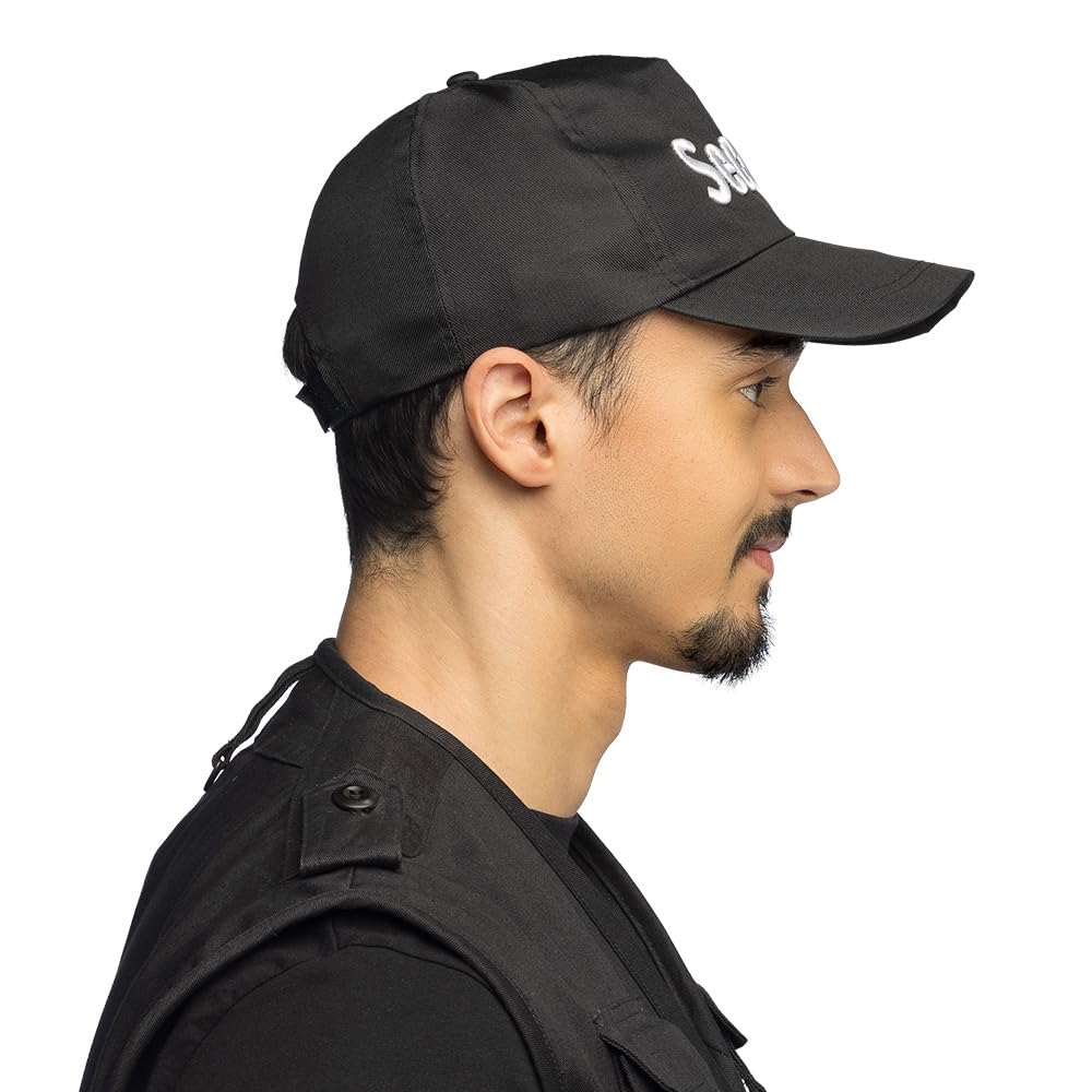 boland-headwear-security-m-tze-schwarz-verstellbar image 3