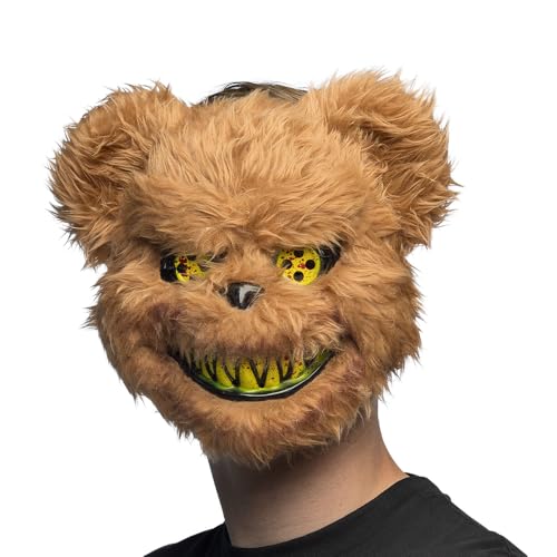 boland-gruseliger-teddy-horrormaske-pl-sch-tiermaske image 8
