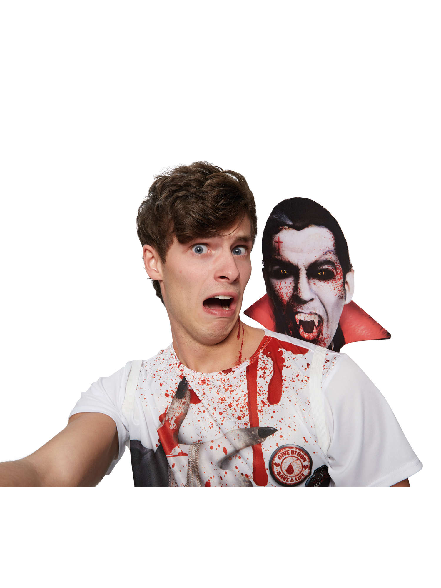 rubies-d-coration-selfie-shocker-dracula-t-shirt-vampir image 2