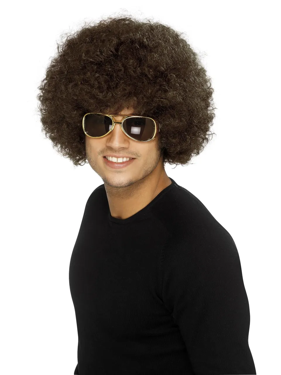 smiffys-fever-afro-per-cke-70er-schwarz-fasching image 1