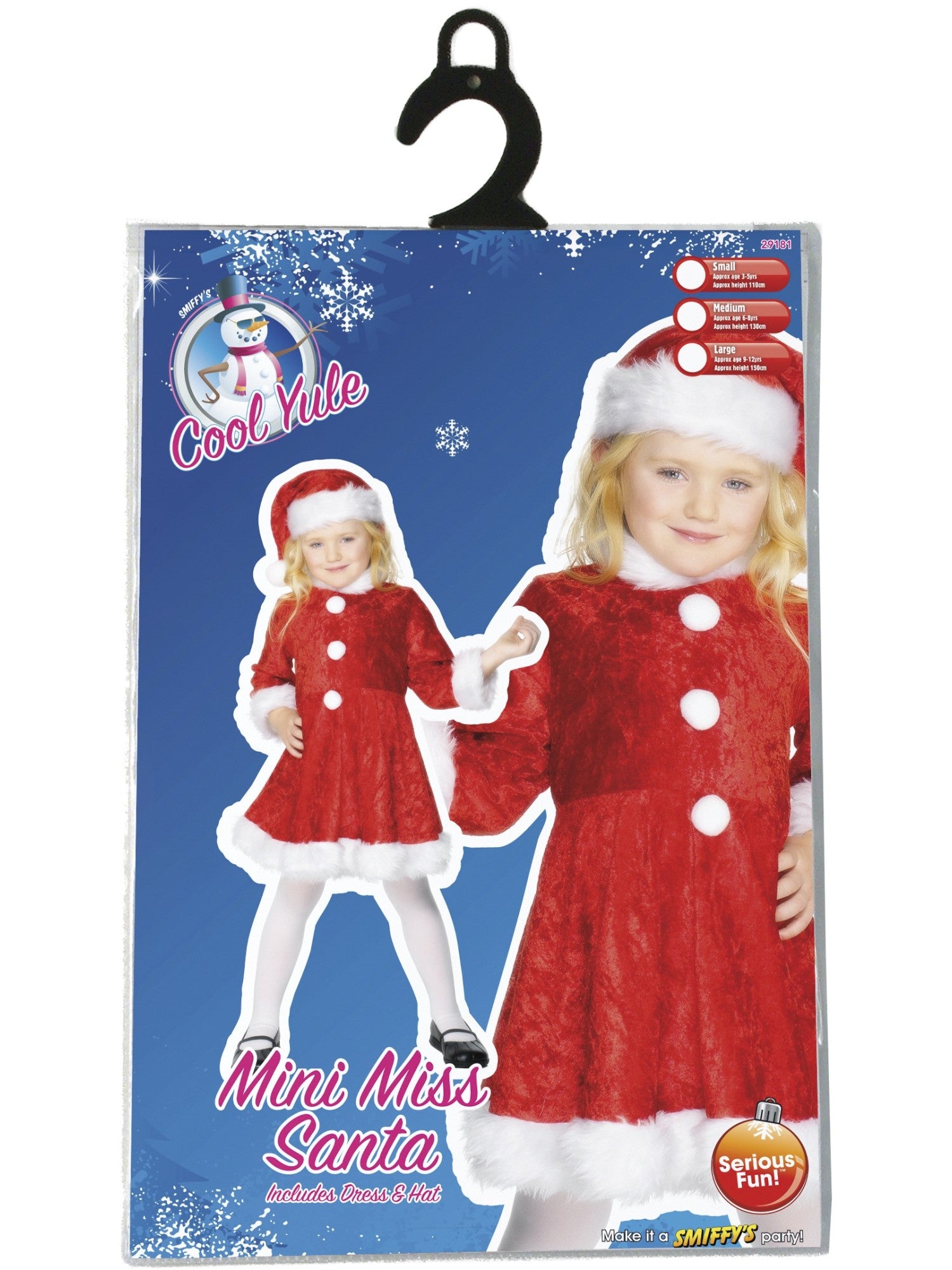 smiffys-fever-mini-miss-santa-kost-m-m-dchen-s-4-6-j image 5
