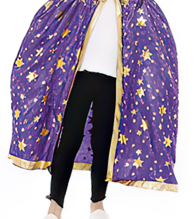 rubies-hexen-set-lila-cape-mit-hut-3-8-jahre-kinder image 2
