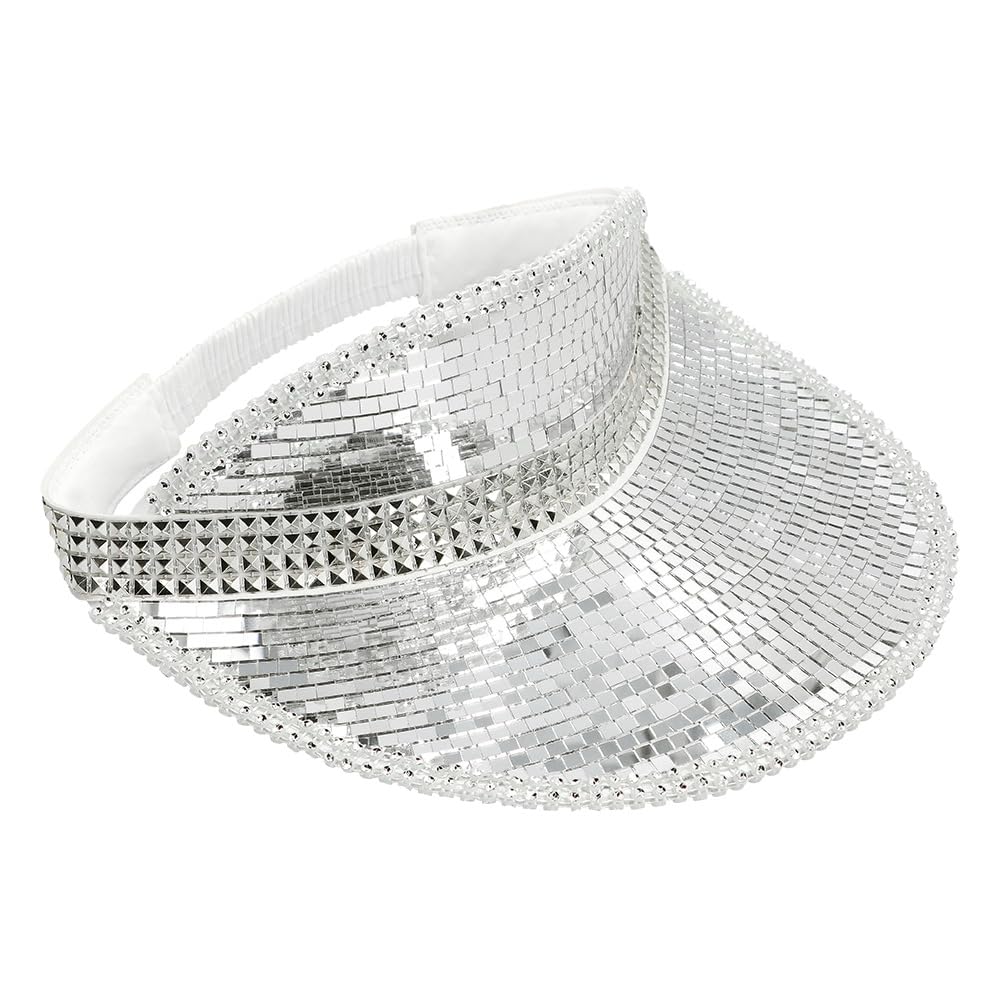 boland-00745-disco-sonnenblende-cap-silber-80er-90er image 2