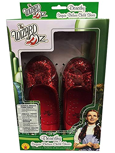 rubie-s-deluxe-dorothy-kost-mschuhe-rot-glitzer-kinder-10 image 6
