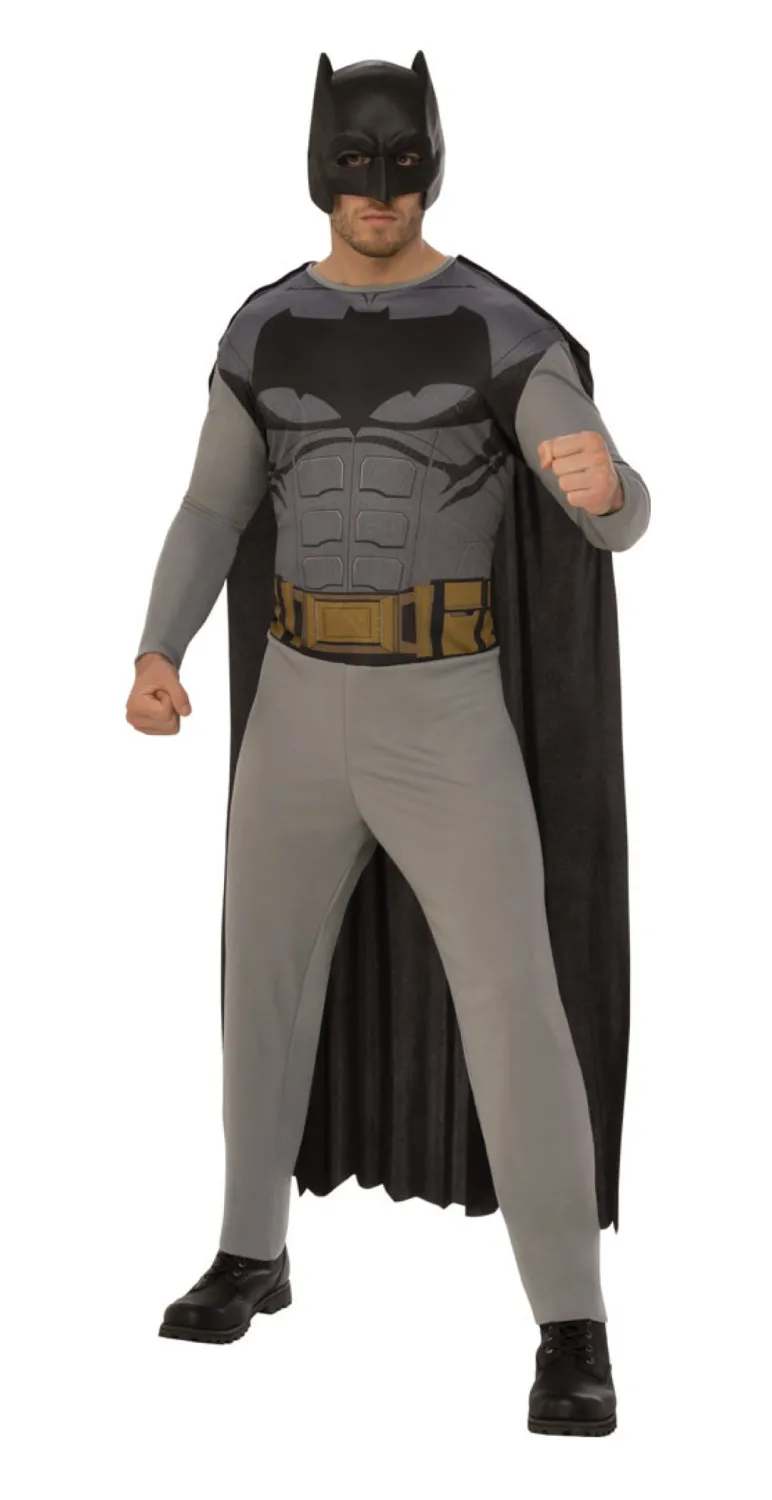rubies-batman-kost-m-erwachsene-einsteiger-schwarz-overall image 1