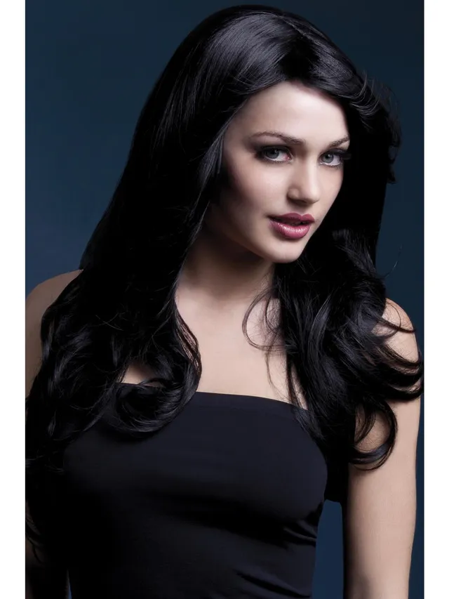 smiffys-fever-nicole-per-cke-lang-gewellt-auburn-hitzebest-ndig image 1