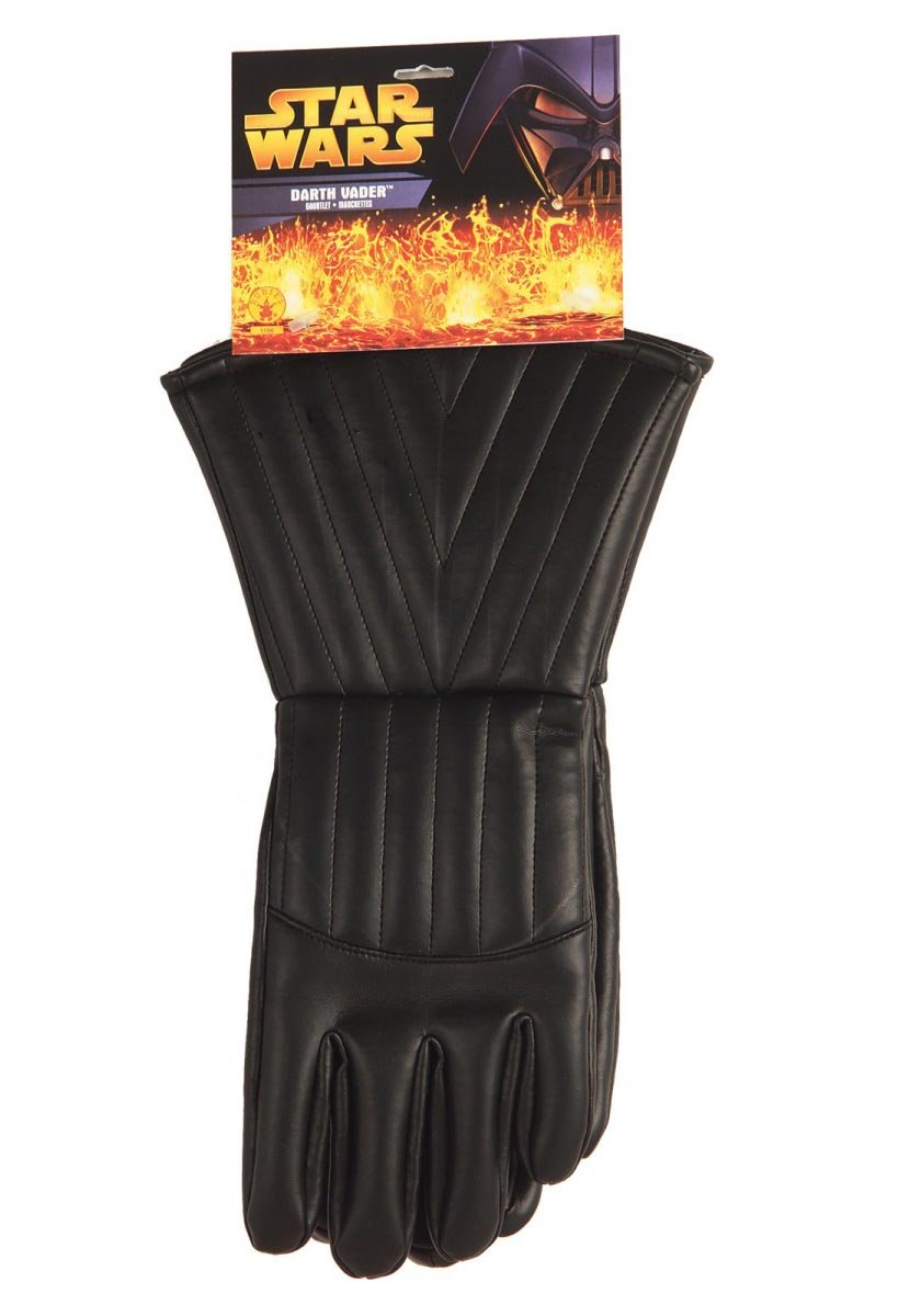 rubie-s-deluxe-darth-vader-kinder-handschuhe-schwarz image 1
