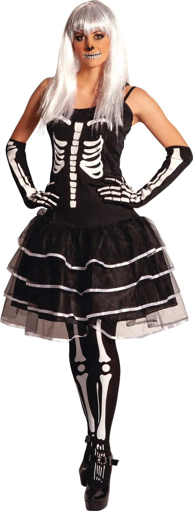 rubies-tutu-squelette-skelettkost-m-damen-mit-tutu image 1