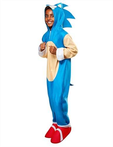 rubie-s-deluxe-sonic-kost-m-kinder-3-5-jahre-overall-blau image 7
