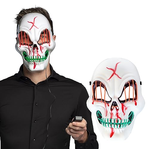 boland-led-maske-mit-licht-horrormaske-karneval-halloween image 5
