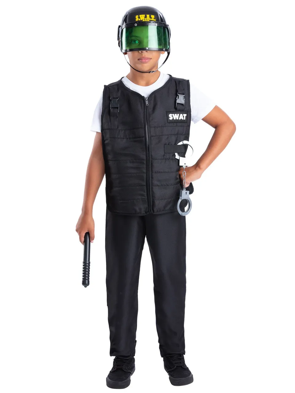 smiffys-fever-swat-kost-m-kinder-weste-hut-small-4-6-jahre image 1