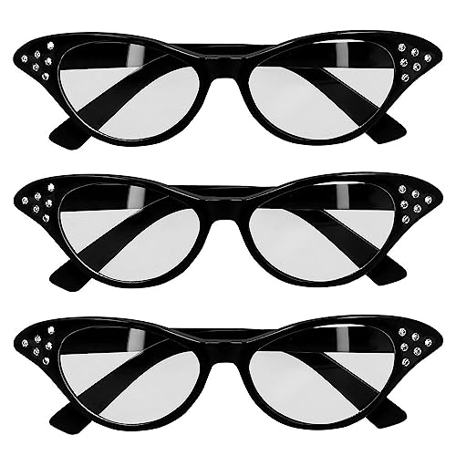 boland-accessories-partybrille-50er-jahre-schwarz-3-st-ck-brille image 3