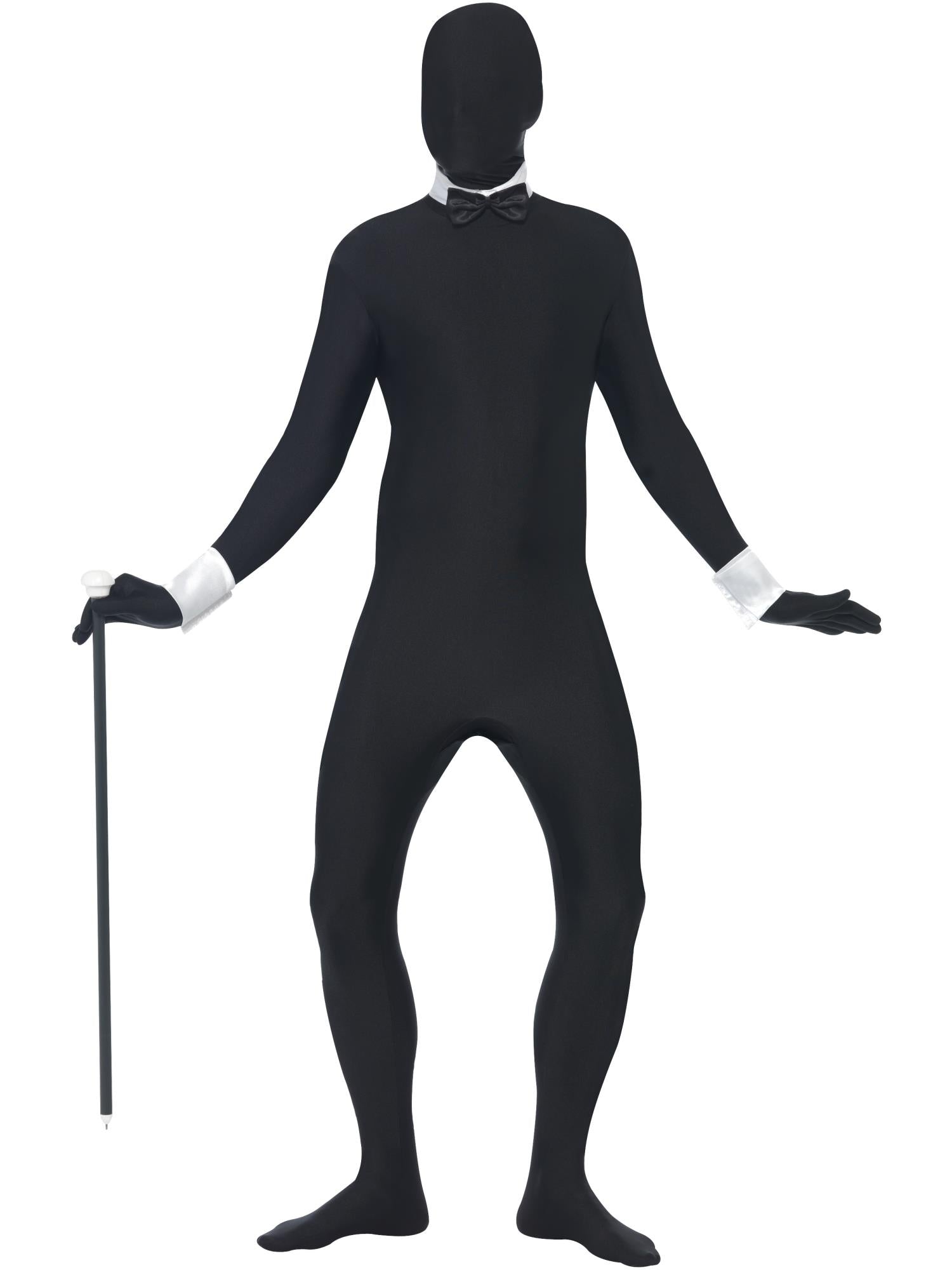 smiffys-fever-second-skin-suit-ganzk-rper-kost-m-schwarz-gr-m-xl image 8