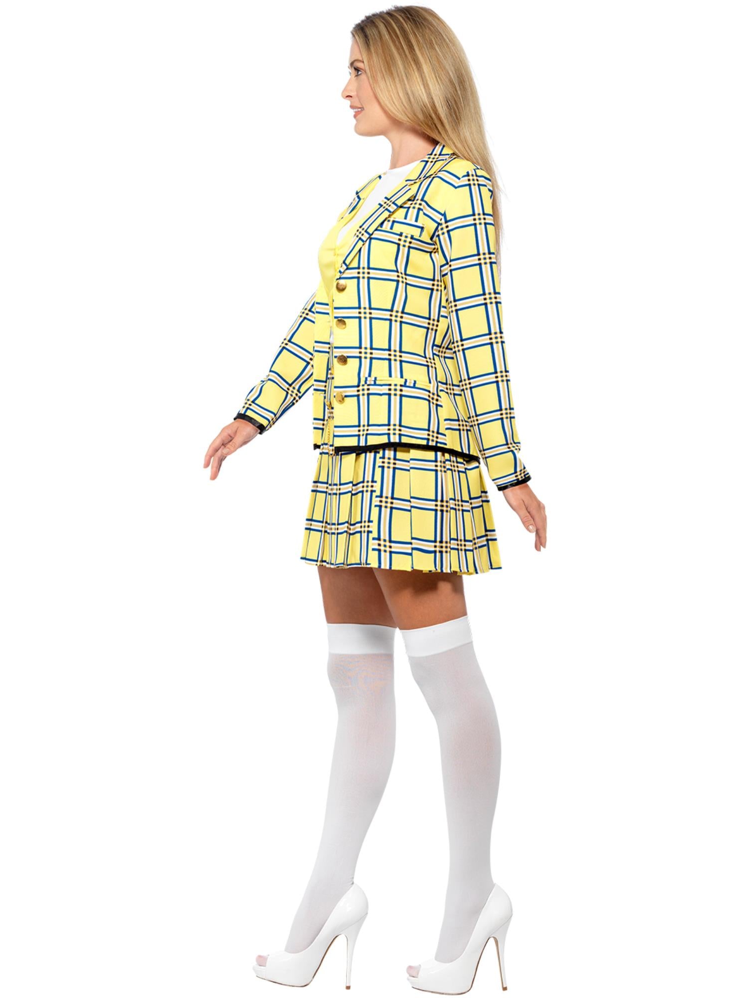 smiffys-fever-clueless-cher-kost-m-damen-gelb-kariert image 3