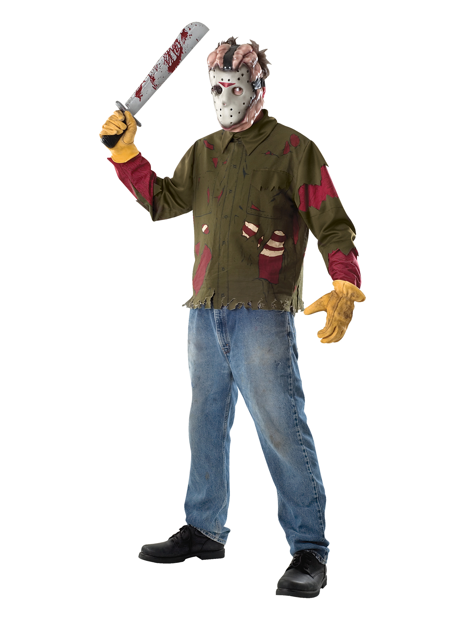 rubies-jason-klassik-kost-m-shirt-mit-eva-maske image 1