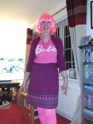 Knalliges Pink