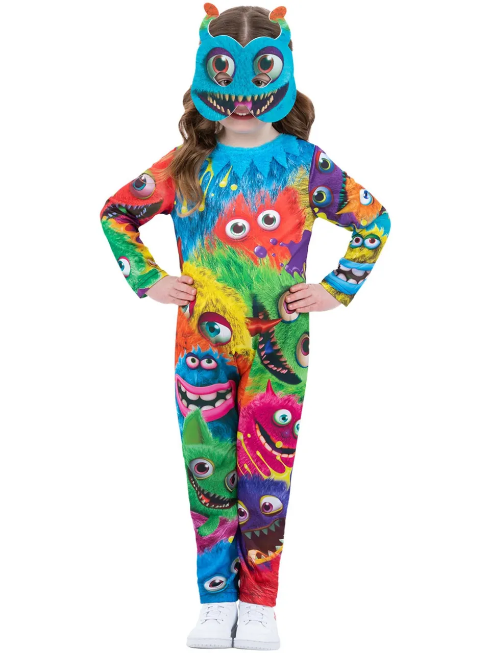 smiffys-fever-monster-party-kost-m-bunt-1-2-jahre image 1
