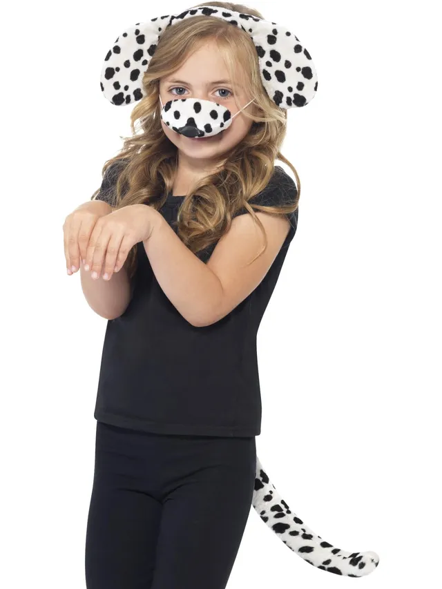 smiffys-fever-dalmatiner-kit-kinder-ohren-schwanz-nase image 1