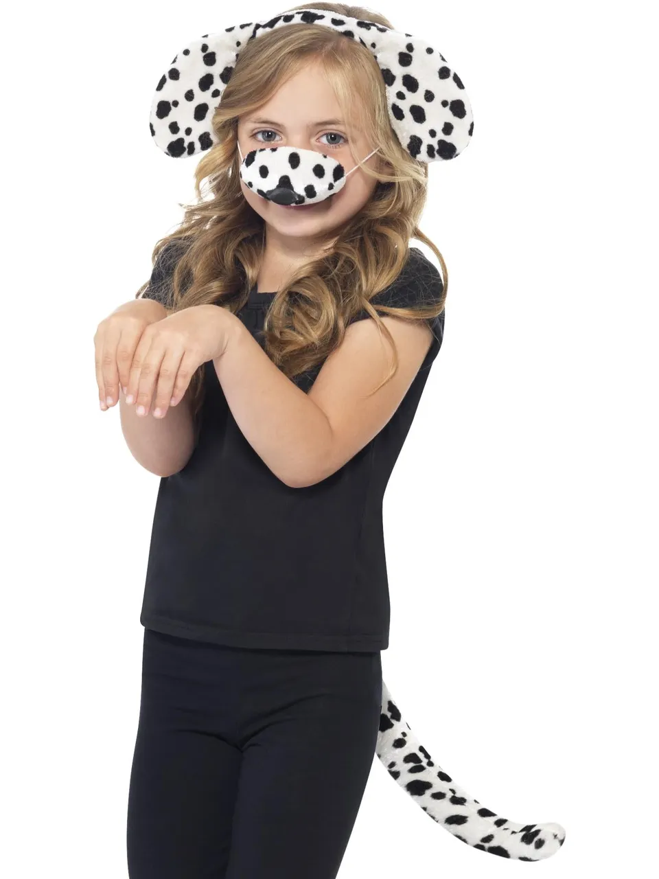 smiffys-fever-dalmatiner-kit-kinder-ohren-schwanz-nase image 1