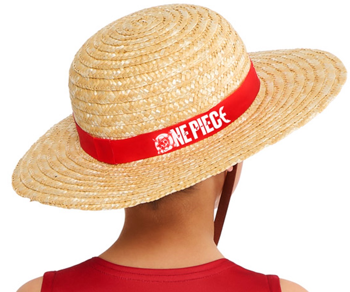 rubies-luffy-canotier-strohhut-one-piece-filz-mit-kordel image 3