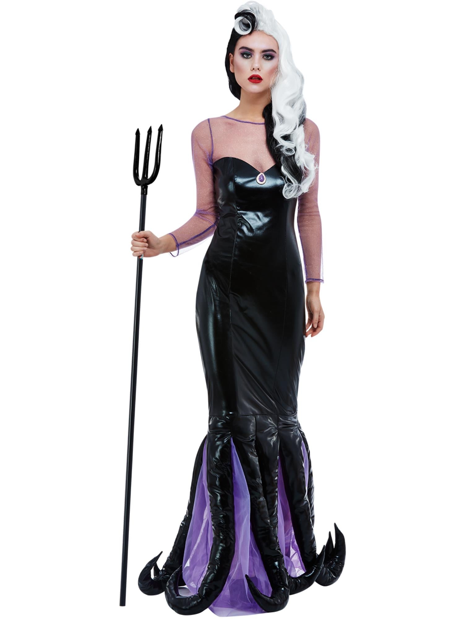 smiffys-fever-evil-sea-witch-kost-m-damen-schwarz-s image 4