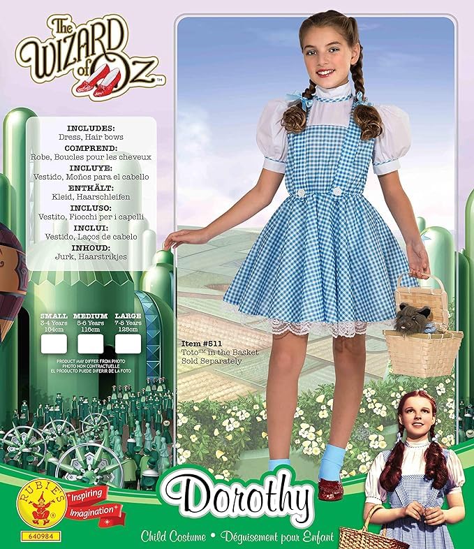 rubie-s-deluxe-zauberer-von-oz-dorothy-kost-m-kinder-l-7-8-jahre image 8