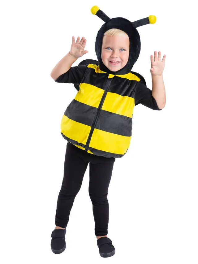 smiffys-fever-bienen-kost-m-kinder-gelb-gr-s-4-6-jahre image 1