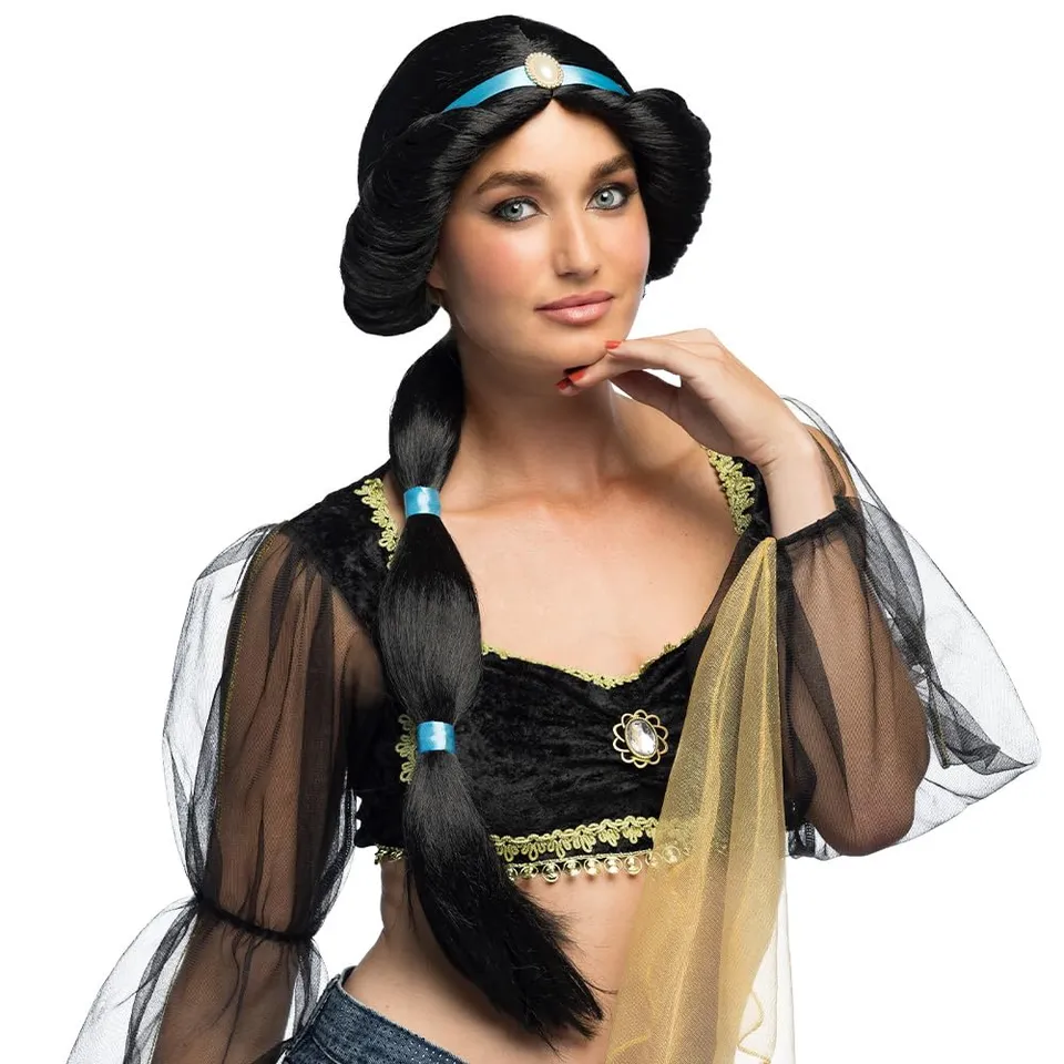 boland-aisha-per-cke-erwachsene-schwarz-mit-zopf image 1