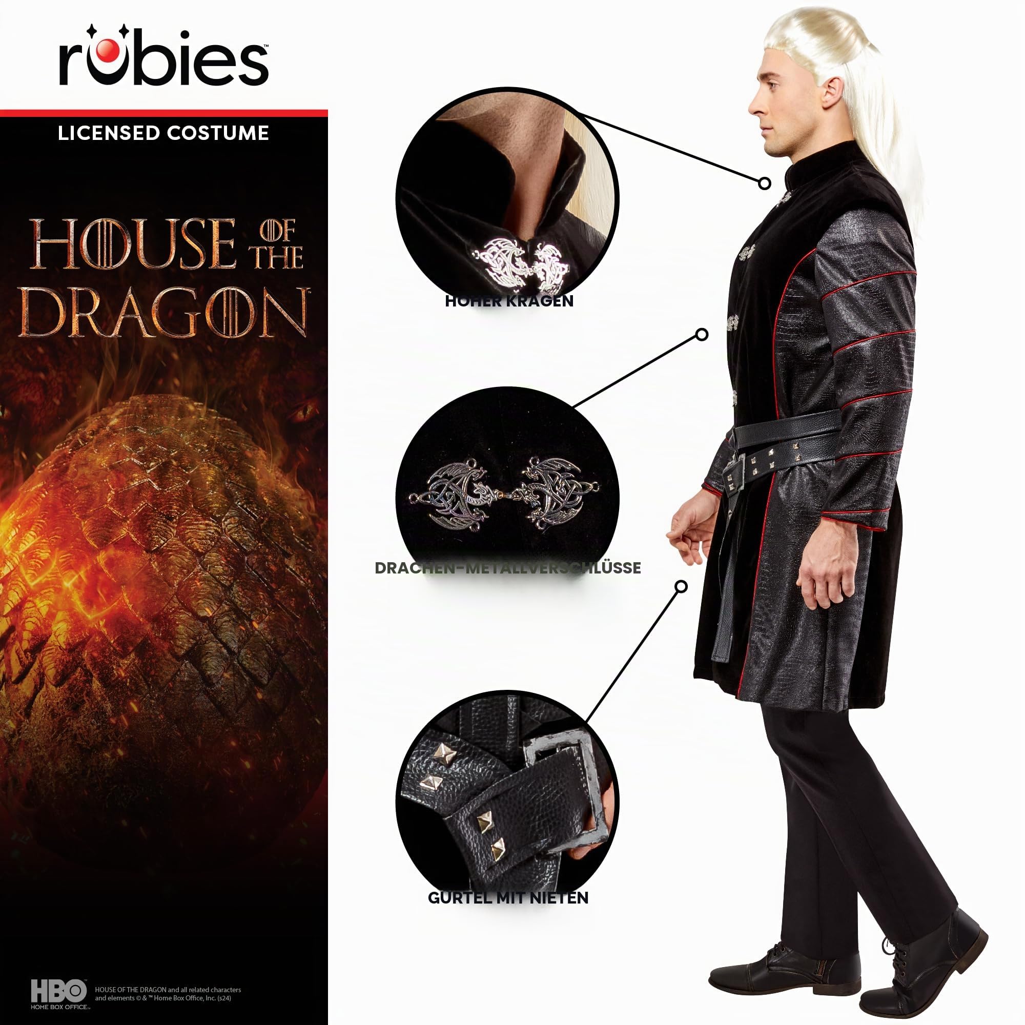 rubie-s-deluxe-daemon-targaryen-kost-m-herren-l image 2
