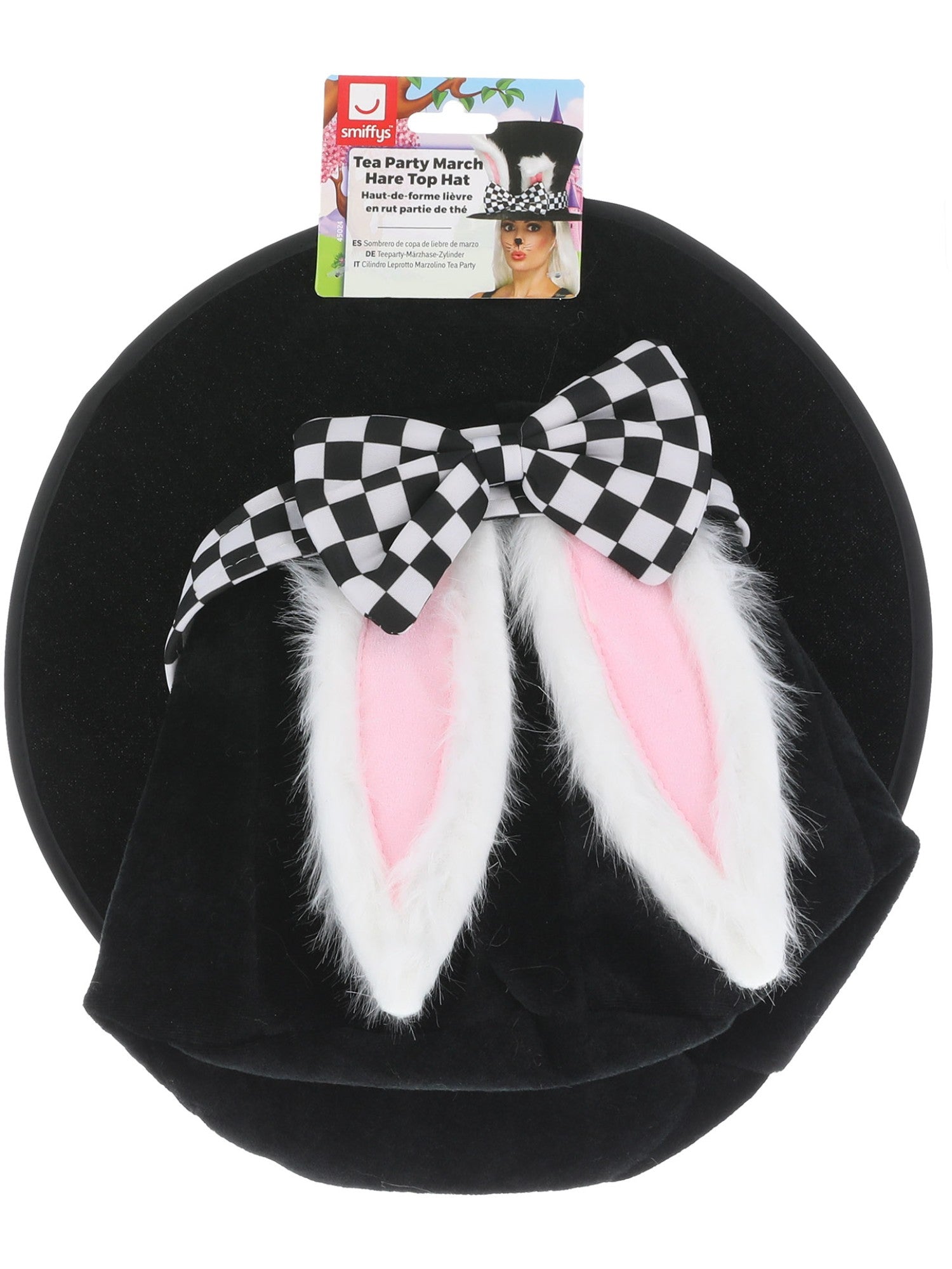 smiffys-fever-tea-party-march-hare-top-hat-zylinder-schwarz image 3