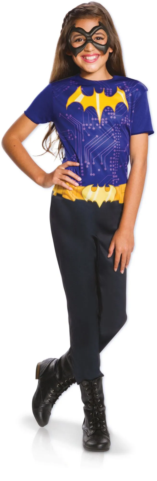 rubies-d-guisements-batgirl-superhero-girls-kost-m-mit-maske image 1