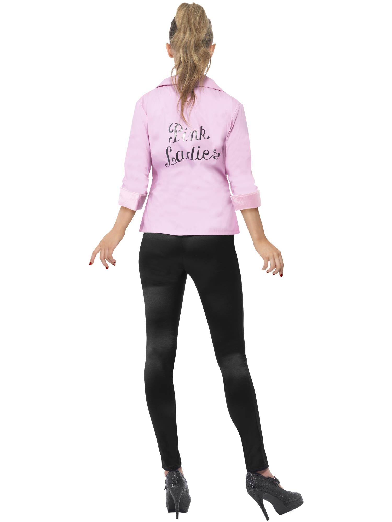 smiffys-fever-grease-deluxe-pink-ladies-jacke-rosa-gr-m image 2