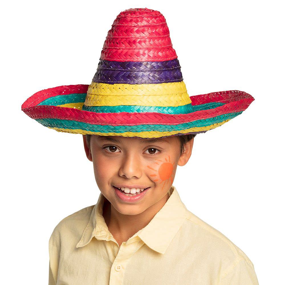 boland-sombrero-puebla-kinder-strohhut-bunt-40-cm image 4