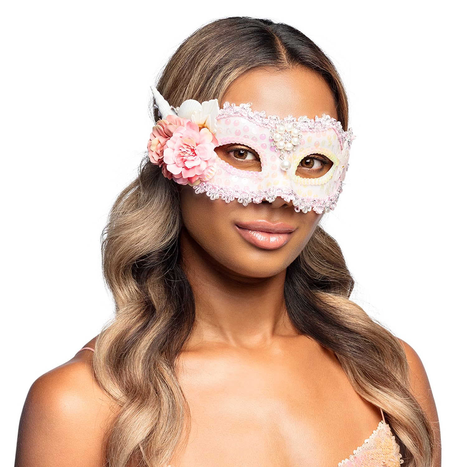 boland-masks-51038-meerjungfrau-maske-augenmaske-rosa image 2
