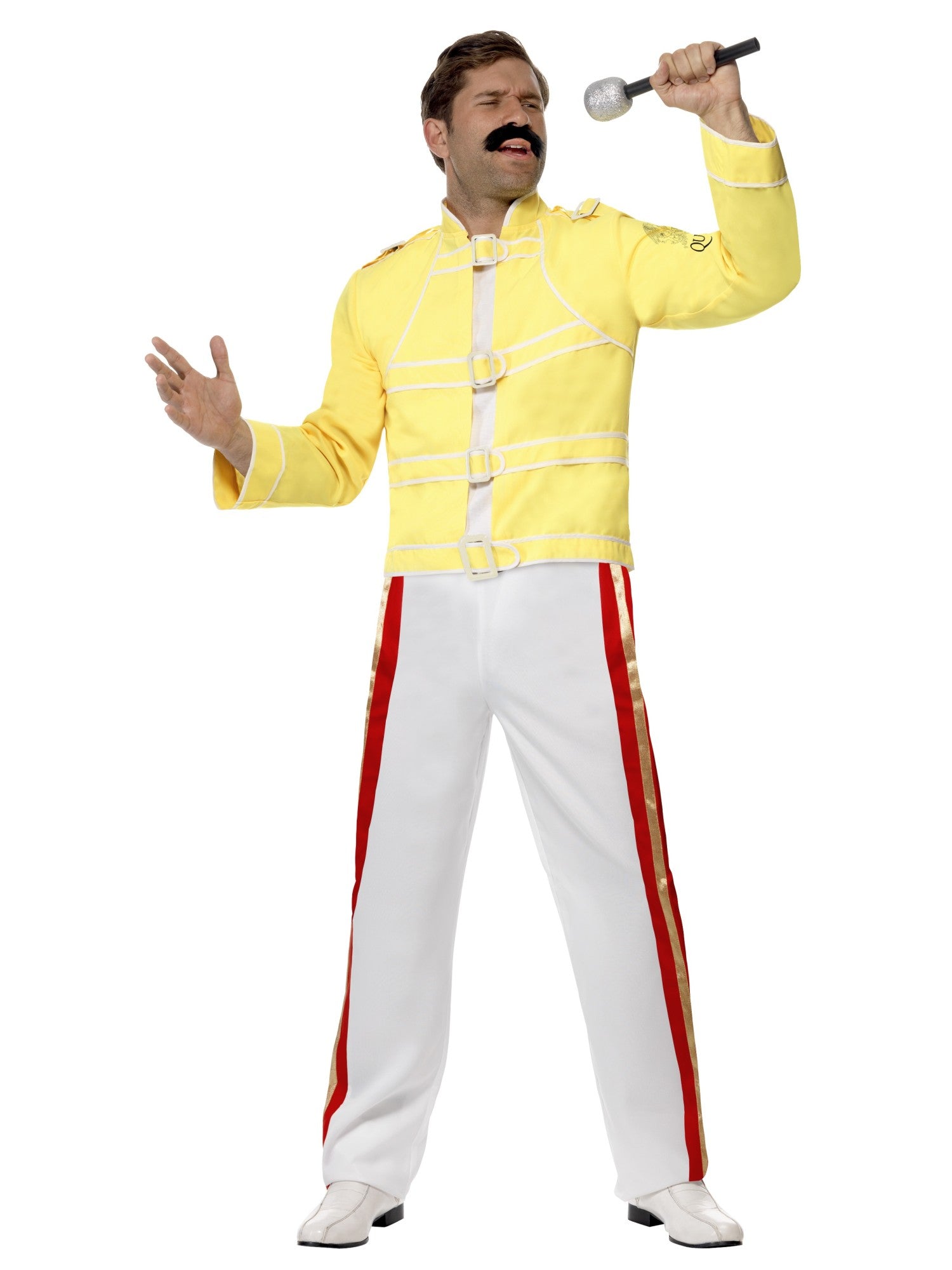 smiffys-fever-freddie-mercury-kost-m-gelb-m-l-herren image 5