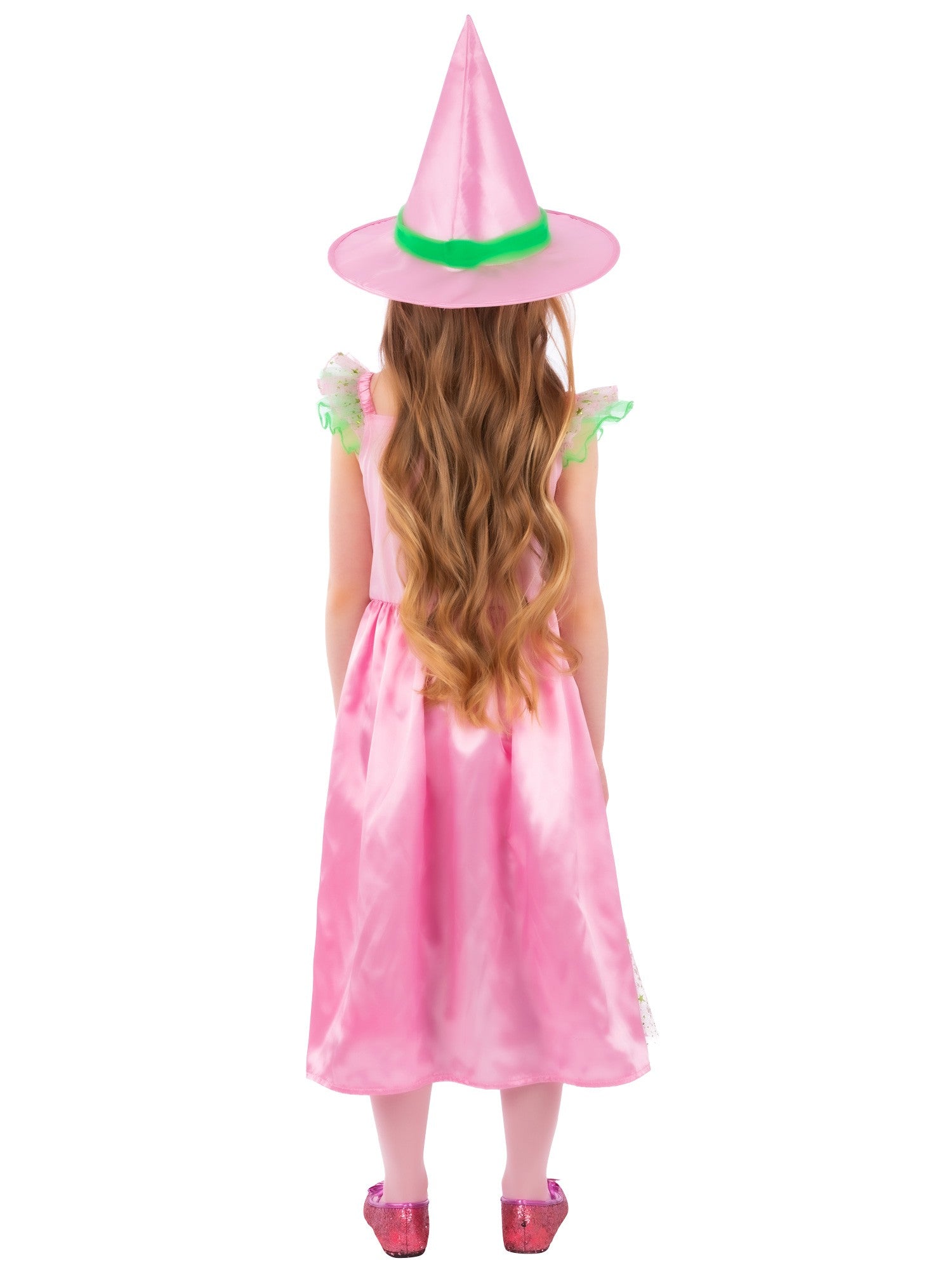 smiffys-fever-good-witch-kost-m-m-dchen-rosa-gr-n-l-10-12 image 2