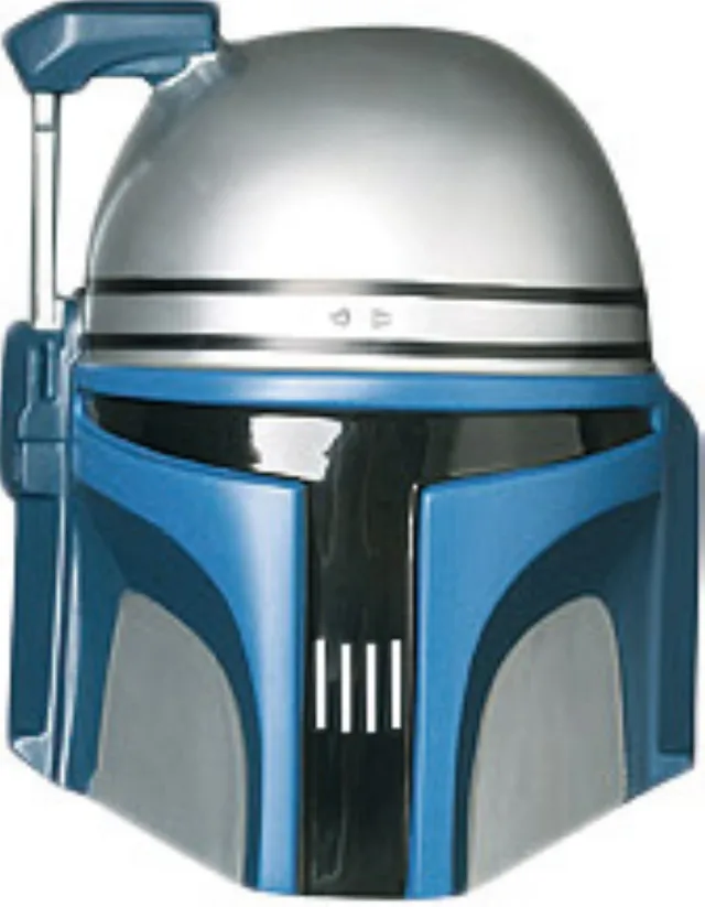 rubies-jango-fett-maske-erwachsene-pvc-blau-grau image 1