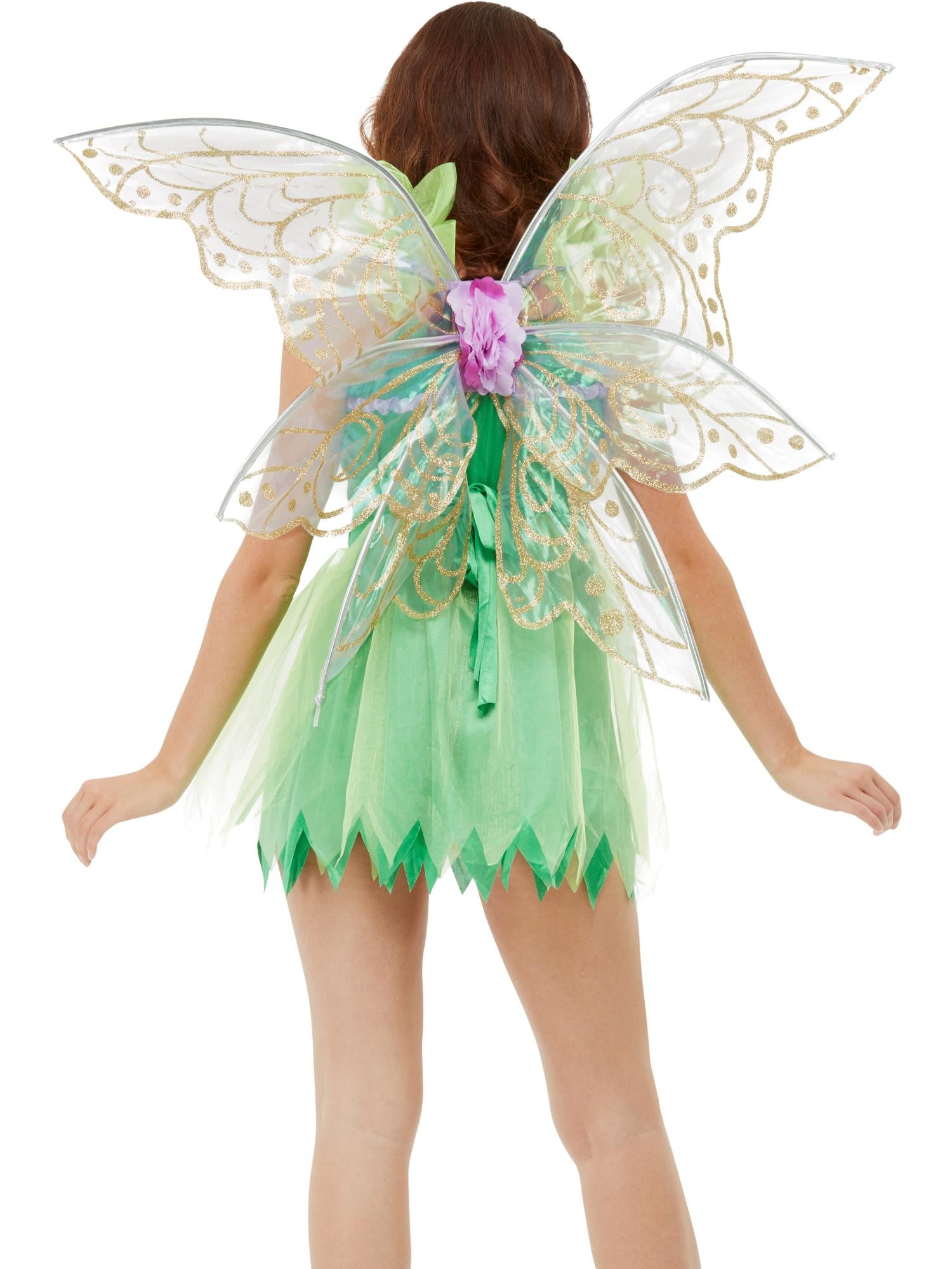 smiffys-fever-pretty-pixie-feenfl-gel-gr-n-gold image 1
