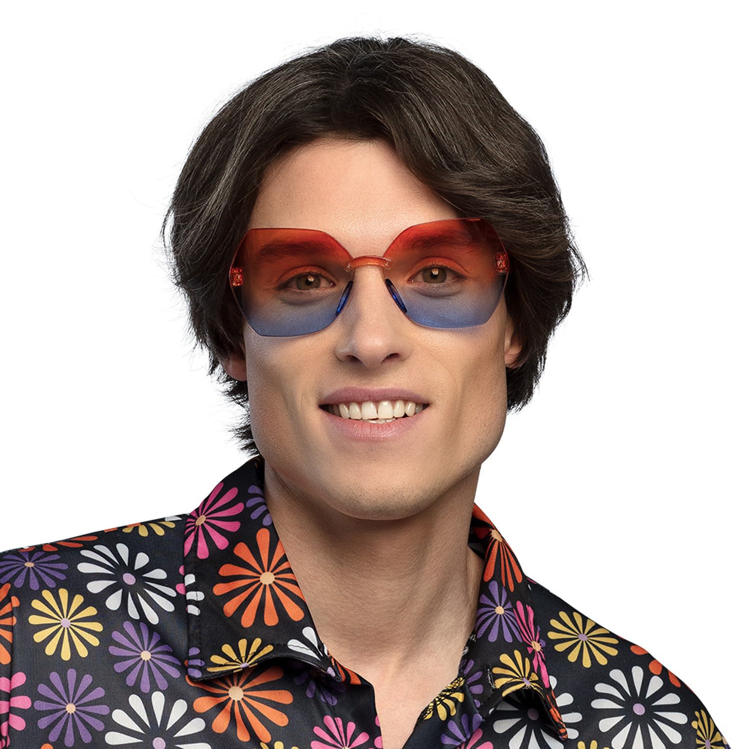 boland-partybrille-hippie-flower-power-6-teilig image 3