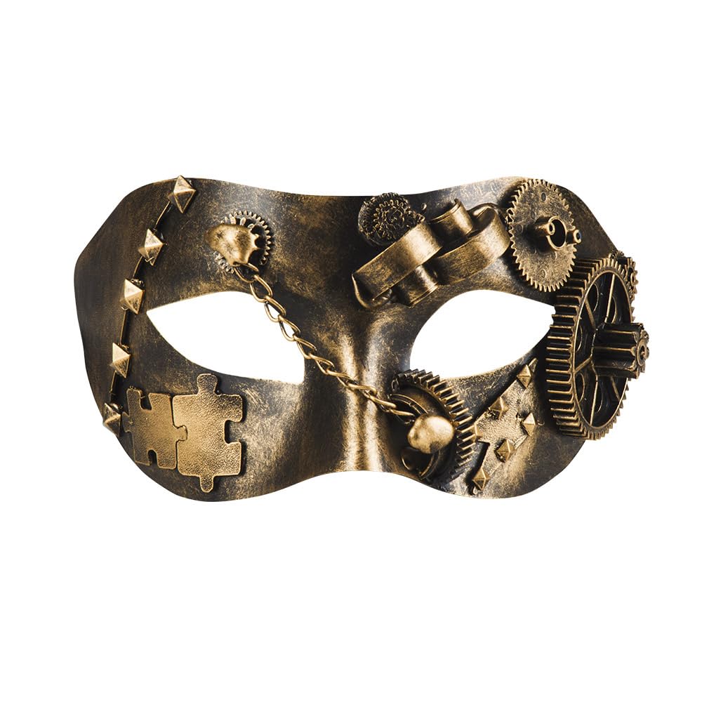 boland-masks-steampunk-augenmaske-bronze-karneval image 2