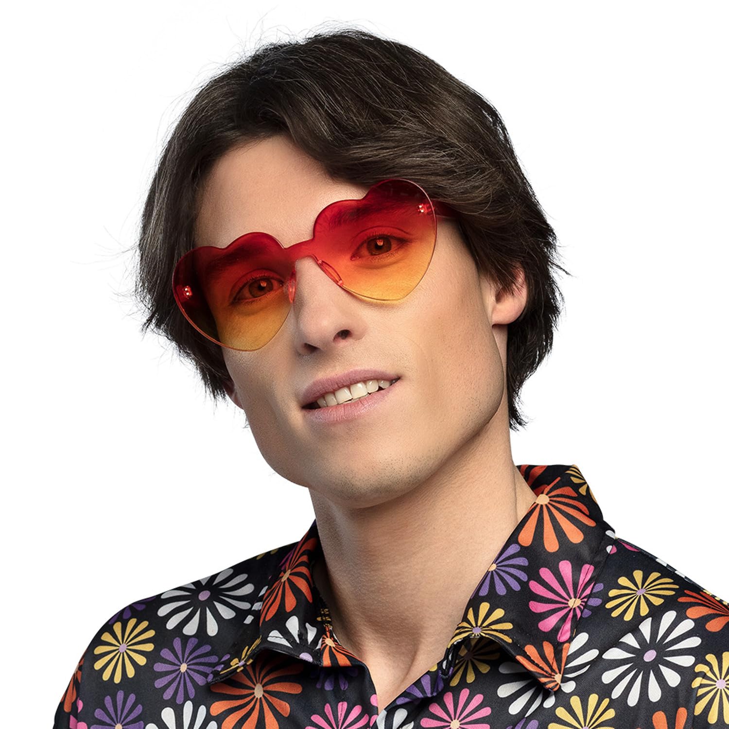 boland-partybrille-love-peace-hippie-3-teilig image 3
