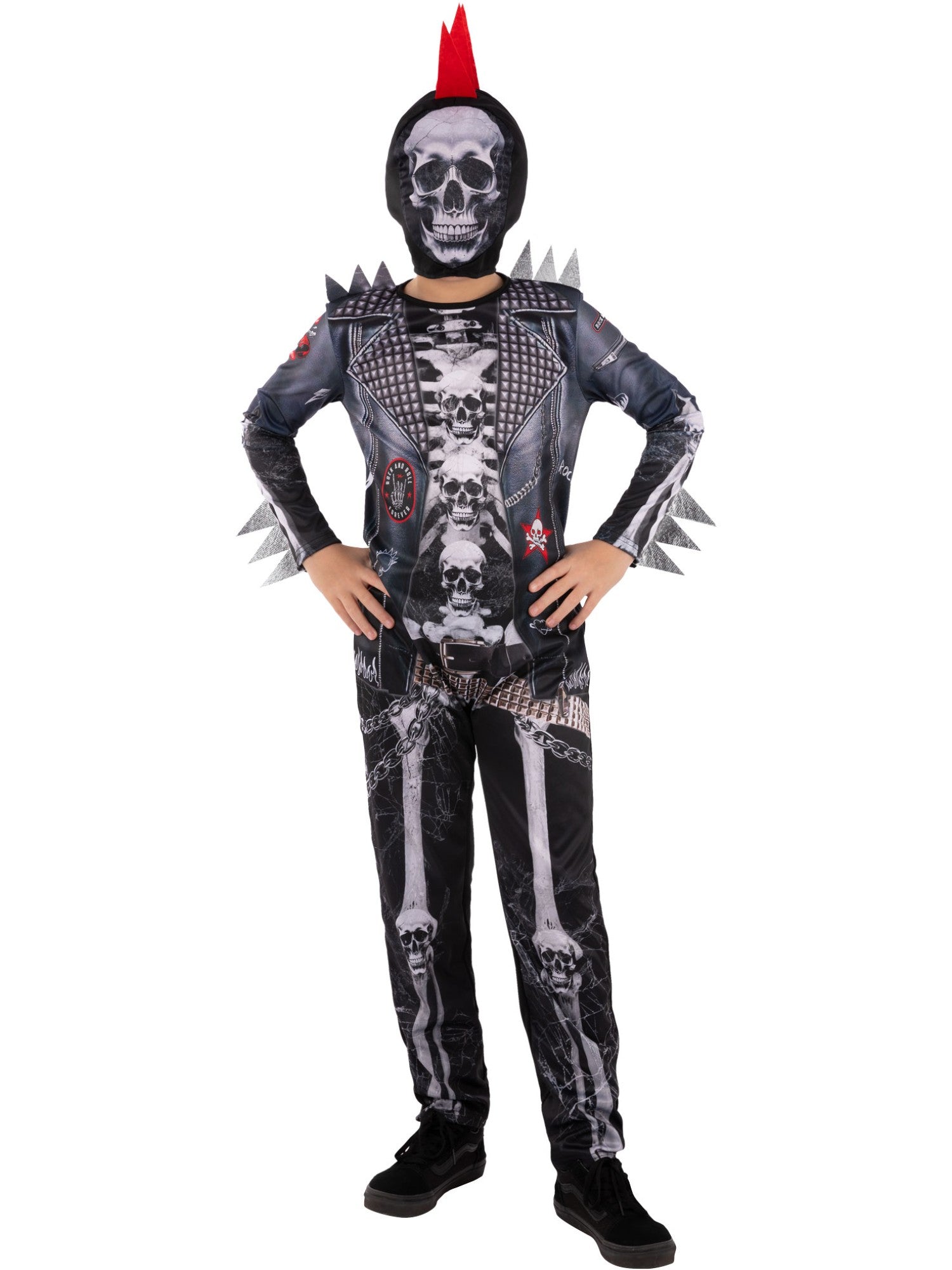 smiffys-fever-punk-skeleton-kinderkost-m-m-7-9-jahre-skelett image 1