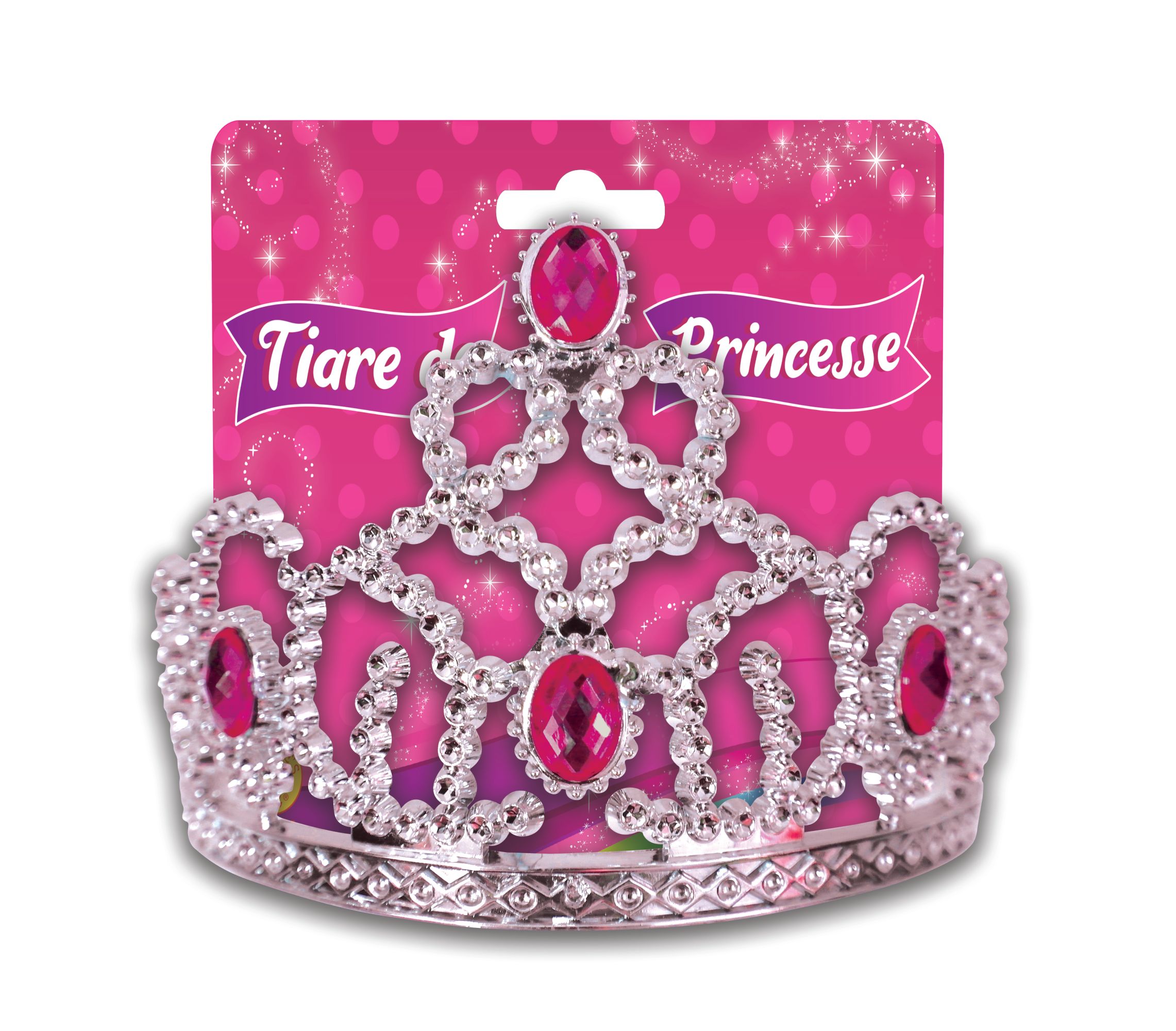 rubies-prinzessin-tiara-krone-metallic-mit-schmucksteinen image 2