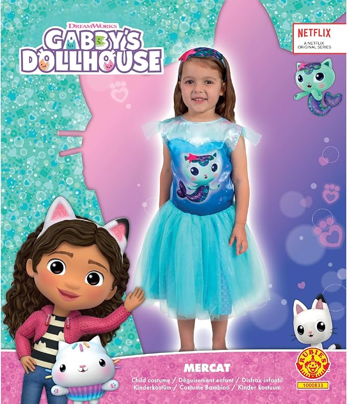 rubies-gabby-s-dollhouse-marine-luxe-m-dchenkost-m-blau-mit-stirnband image 2