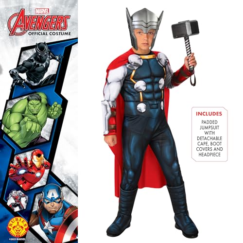 rubie-s-deluxe-thor-kinderkost-m-5-6-jahre-muskel-anzug image 7