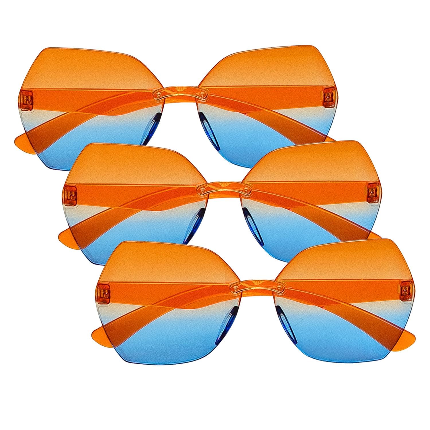 boland-partybrille-hippie-flower-power-6-teilig image 5
