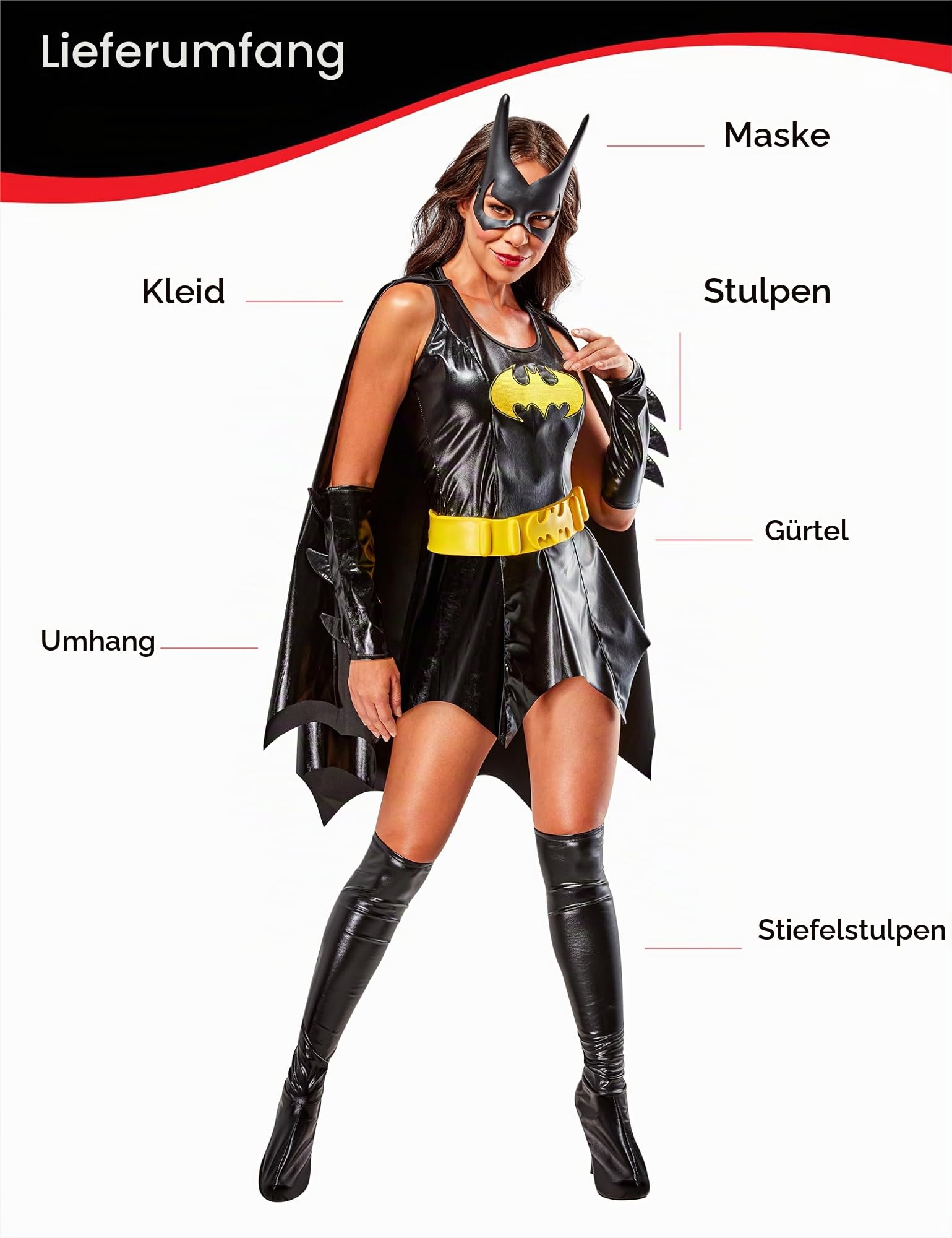 rubie-s-deluxe-batgirl-kost-m-damen-schwarz-gr-e-s image 5