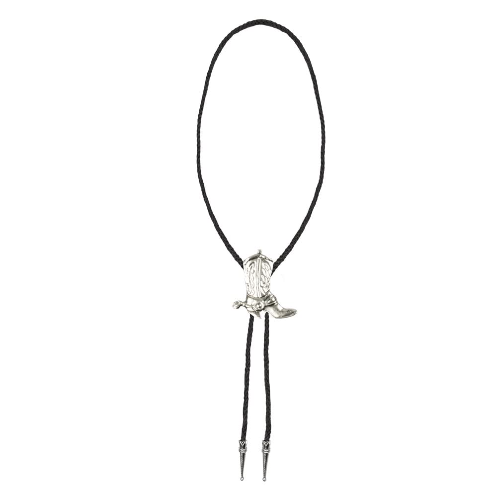boland-54326-halskette-cowboystiefel-silber image 1