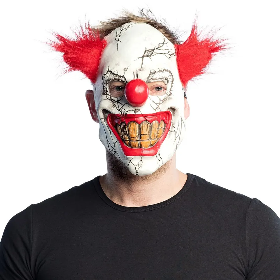 boland-horror-clown-latex-maske-halloween-gruselmaske image 1